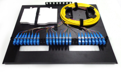 Figure 7: the structure of a fiber patch panel