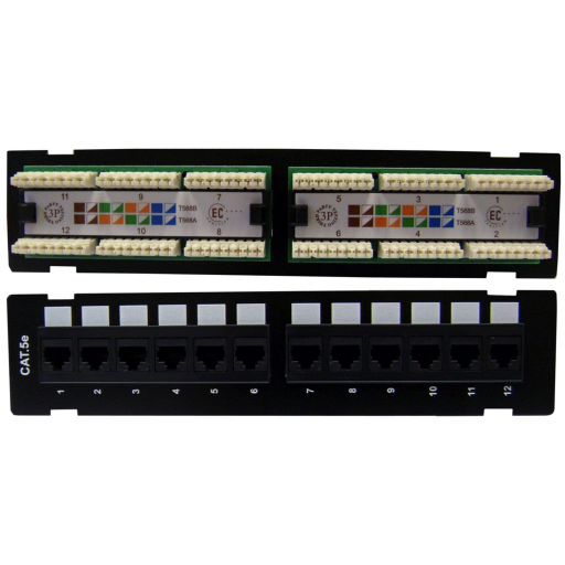 wall-mountable patch panel